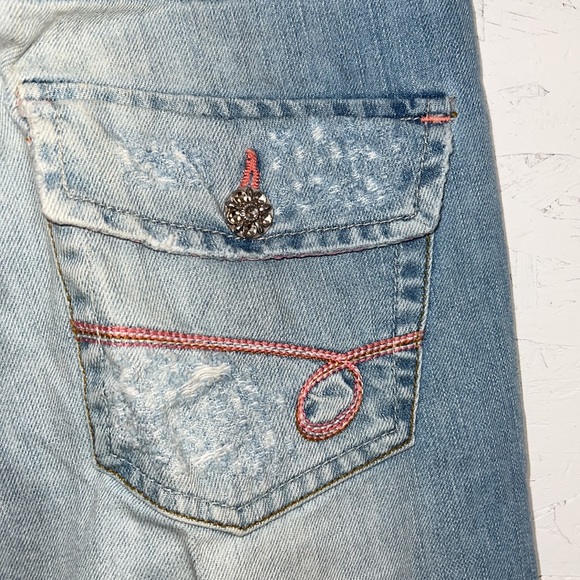 TRF Zara light washed straight cropped jeans. - Picture 10 of 14